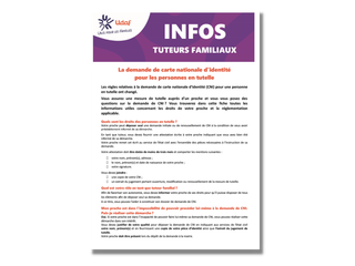 Fiche Unaf infos tuteurs familiaux sur le droit de vote