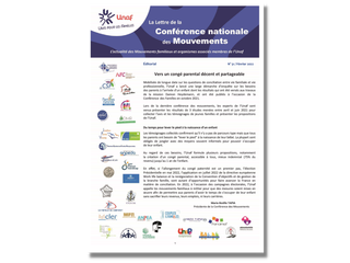 Lettre conférence nationale des mouvements