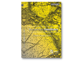 Recherches familiales 19